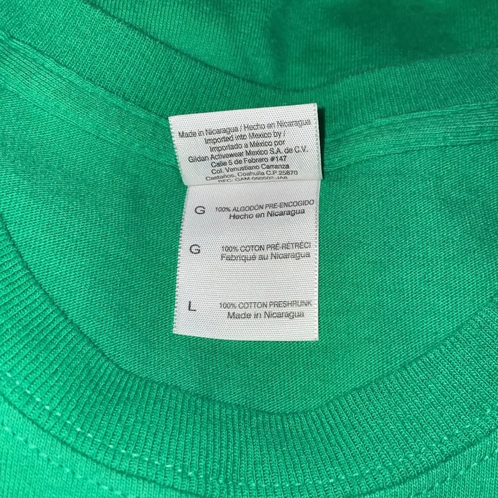 NWOT Minnesota North Stars Green T-Shirt.  Size Large. - Picture 5 of 5
